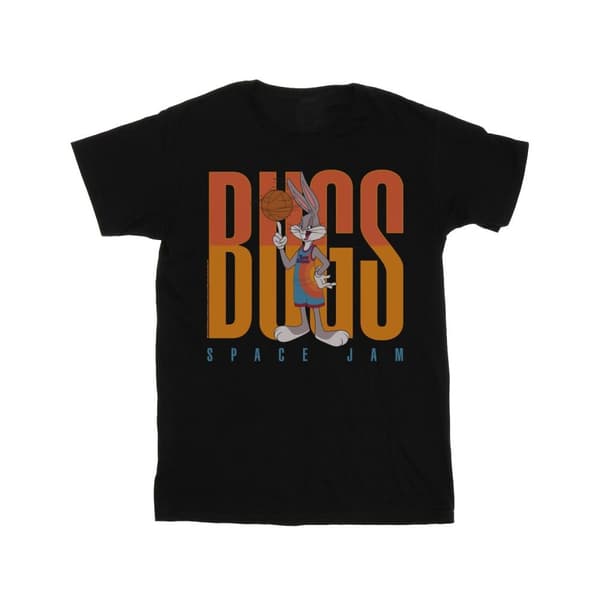Space Jam: A New Legacy T-shirt i bomull med Snurre Sprätt och basketboll för flickor