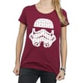 Miniatyrbillede 3 af 5: Star Wars Womens/Ladies Christmas Stormtrooper Helmet Cotton T-Shirt