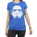 Miniatyrbillede 3 af 5: Star Wars Womens/Ladies Christmas Stormtrooper Helmet Cotton T-Shirt