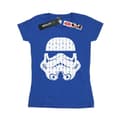 Miniatyrbillede 1 af 5: Star Wars Womens/Ladies Christmas Stormtrooper Helmet Cotton T-Shirt