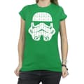 Miniatyrbillede 3 af 5: Star Wars Womens/Ladies Christmas Stormtrooper Helmet Cotton T-Shirt