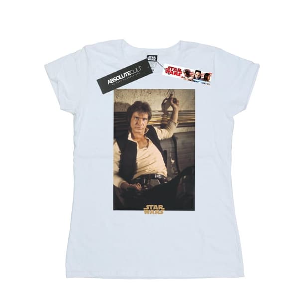 Star Wars Womens/Ladies Han Solo Mos Eisley Cotton T-Shirt