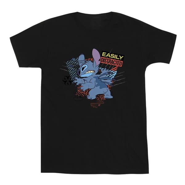 Disney Lilo And Stitch - lättdistraherad t-shirt för herrar