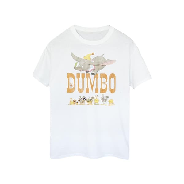 Disney Womens/Ladies Dumbo The One And Only Cotton Boyfriend T-Shirt