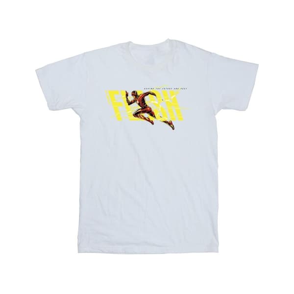 DC Comics Pojkar - The Flash Lightning Dash T-shirt White 5-6 Years