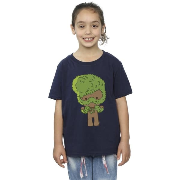Marvel Girls I Am Groot Chibi Flex Cotton T-Shirt