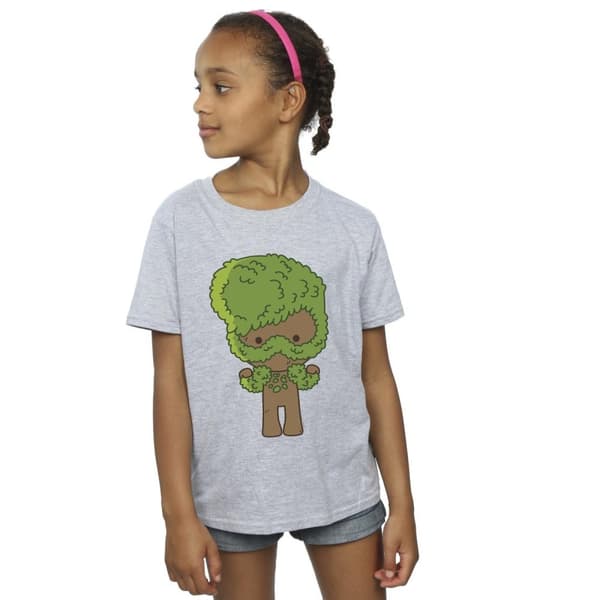 Marvel Girls I Am Groot Chibi Flex Cotton T-Shirt
