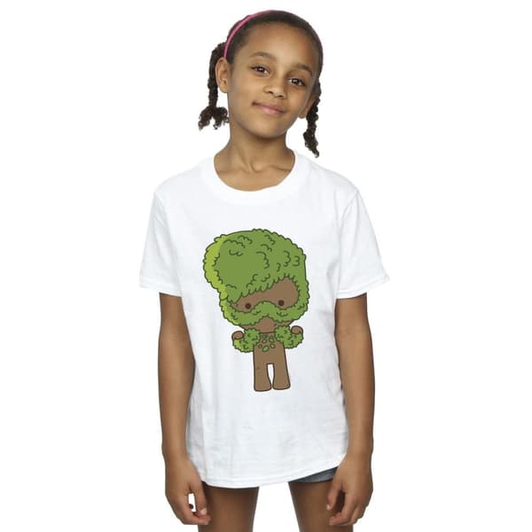 Marvel I Am Groot Chibi Flex T-shirt i bomull för flickor