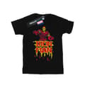 Miniatyrbillede 1 af 3: Marvel Girls Iron Man Pixelated Cotton T-Shirt