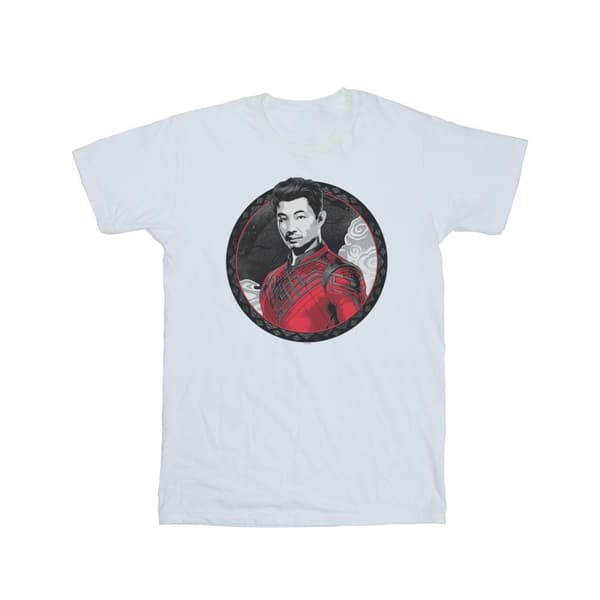 Marvel Girls Shang-Chi And The Legend Of The Ten Rings Red Ring Cotton T-Shirt White 5-6 Years