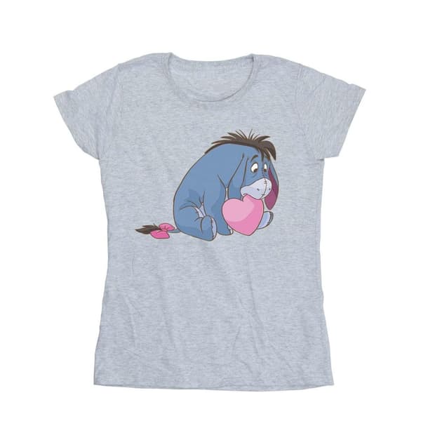 Disney Womens/Ladies Winnie The Pooh Eeyore Mouth Cotton T-Shirt