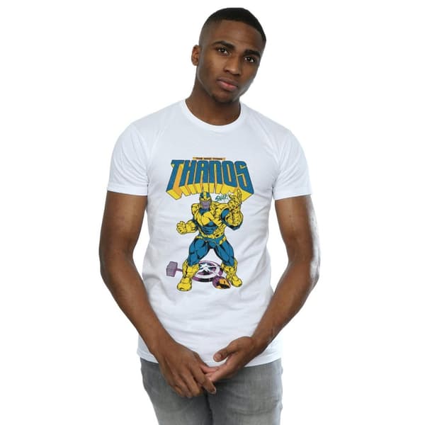 Marvel Mens Thanos Mad Titan Snap T-Shirt