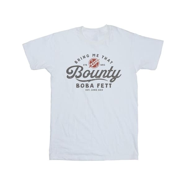 Star Wars T-shirt i bomull för flickor - The Book Of Boba Fett Bring Me That Bounty