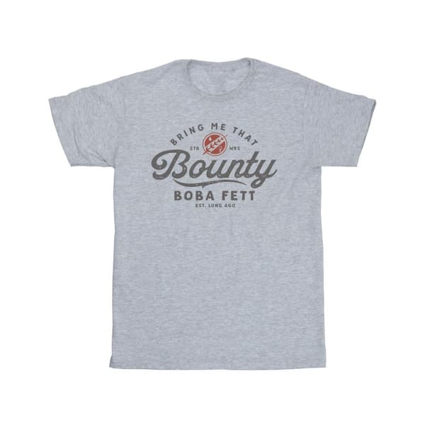 Star Wars T-shirt i bomull för flickor - The Book Of Boba Fett Bring Me That Bounty