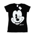 Miniatyrbild 1 av 5: Disney Dam/Tjej - Musse Pigg - T-shirt i bomull med ansikte