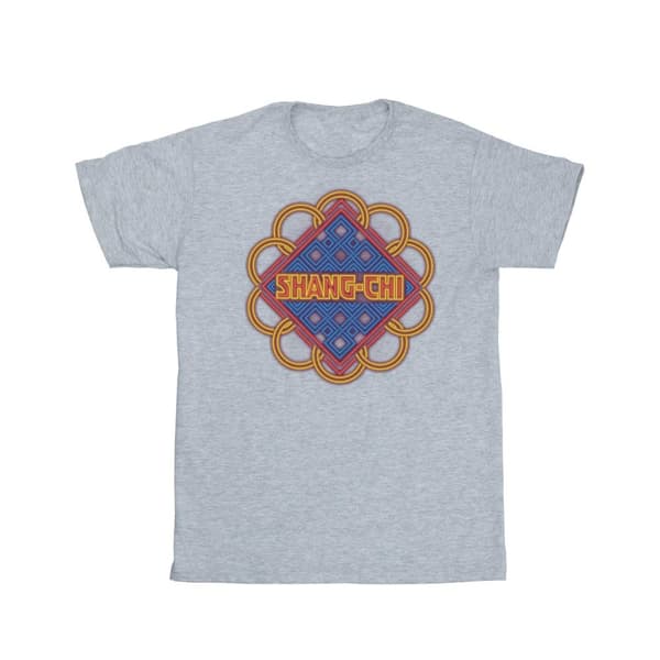 Marvel Shang-Chi And The Legend Of The Ten Rings - T-shirt med neonringlogga för herrar