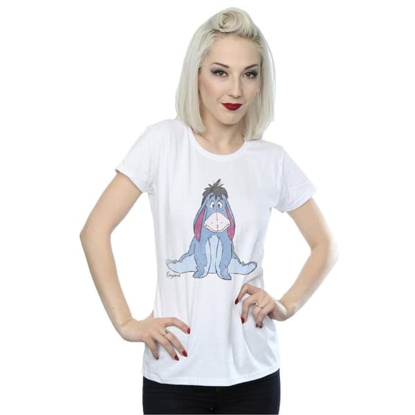 Disney Womens/Ladies Winnie The Pooh Classic Eeyore Cotton T-Shirt