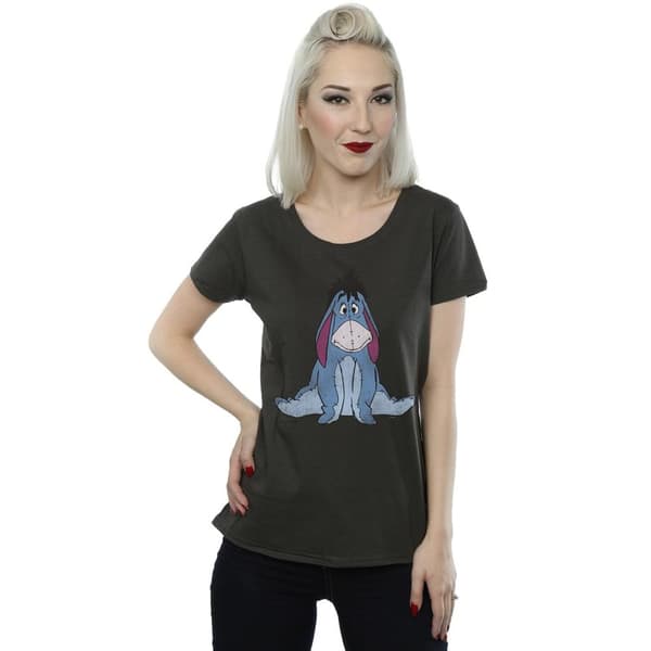 Disney Womens/Ladies Winnie The Pooh Classic Eeyore Cotton T-Shirt
