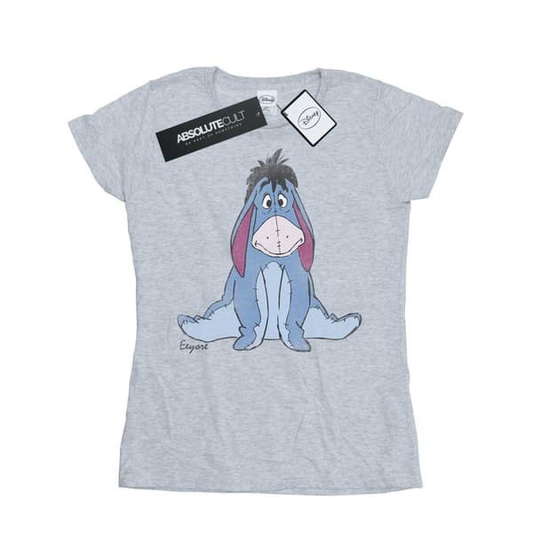 Disney Womens/Ladies Winnie The Pooh Classic Eeyore Cotton T-Shirt