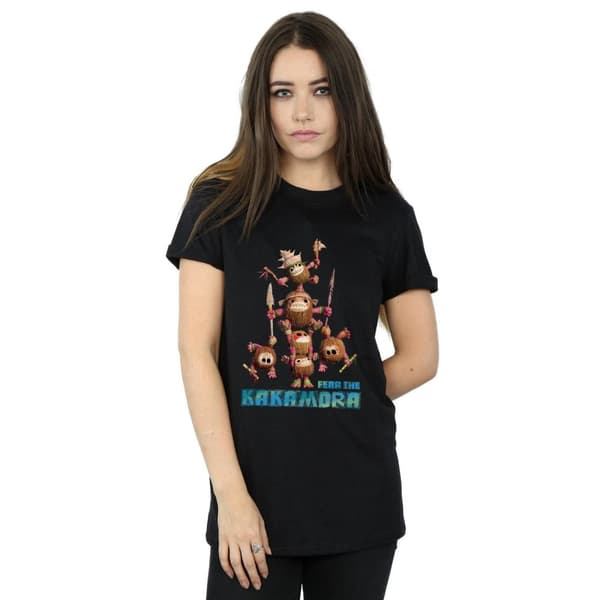 Disney Dam / Dam Moana Fear The Kakamora Boyfriend T-shirt i bomull