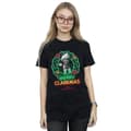 Pikkukuva 2 / 5: National Lampoon´s Christmas Vacation Womens/Ladies Greyscale Clarkmas Cotton Boyfriend T-Shirt