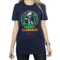 Pikkukuva 3 / 5: National Lampoon´s Christmas Vacation Womens/Ladies Greyscale Clarkmas Cotton Boyfriend T-Shirt