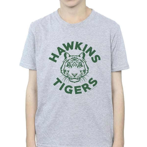 Netflix Boys Stranger Things Hawkins Tigers T-Shirt