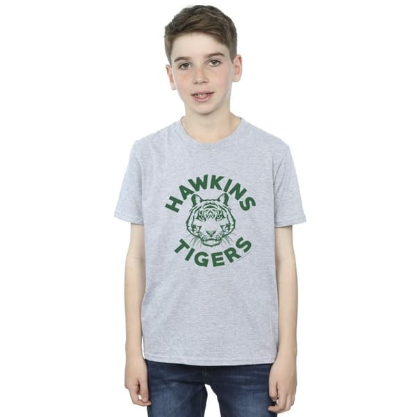 Netflix Boys Stranger Things Hawkins Tigers T-Shirt