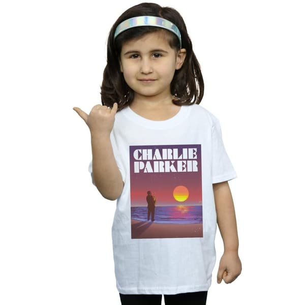 Charlie Parker Girls Into The Sunset Cotton T-Shirt