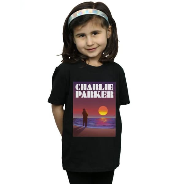 Charlie Parker Girls Into The Sunset Cotton T-Shirt