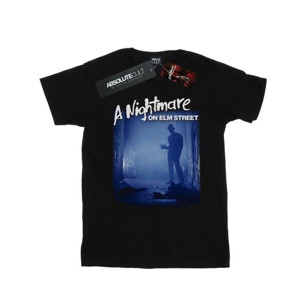 A Nightmare On Elm Street Womens/Ladies Freddy Is Waiting Cotton Boyfriend T-Shirt