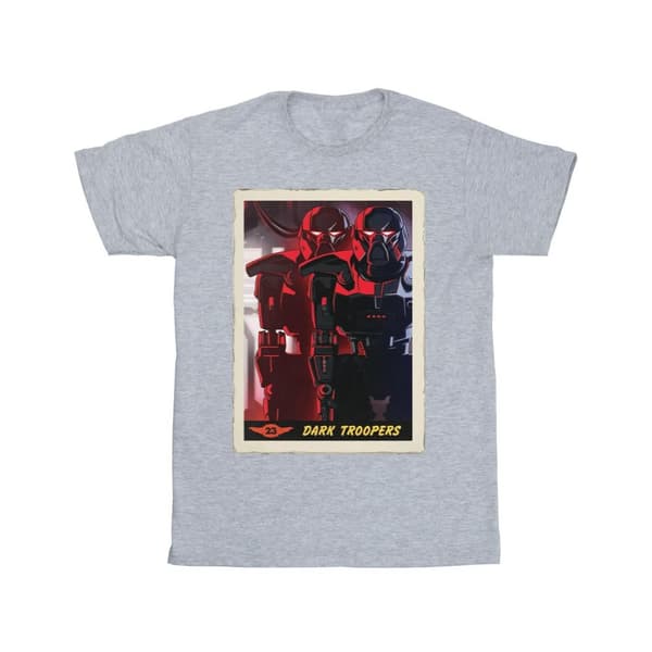 Star Wars Mandalorian Dark Troopers T-shirt i bomull för flickor