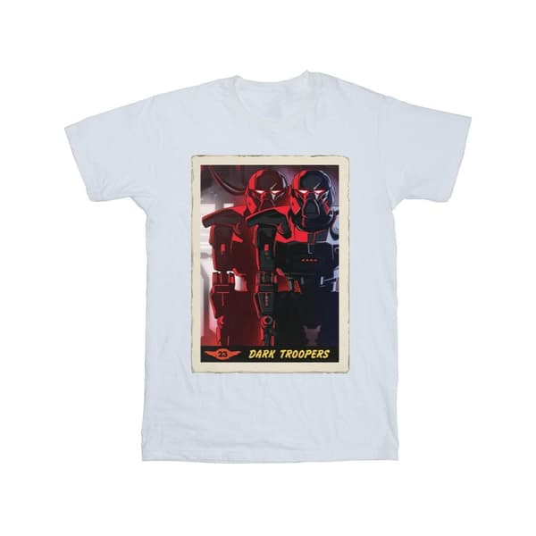 Star Wars Mandalorian Dark Troopers T-shirt i bomull för flickor