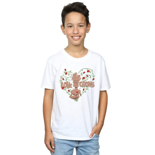 Marvel Pojkar - Groot Love Grows T-shirt