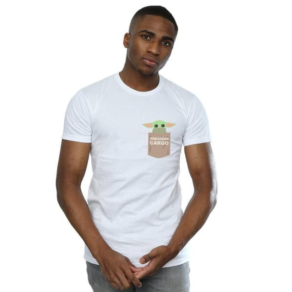 Star Wars Herr The Mandalorian The Child Cargo Pocket T-shirt