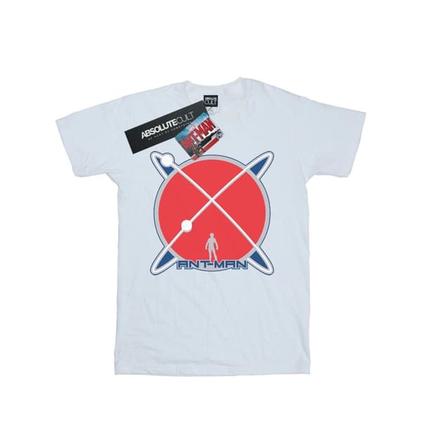 Marvel Dam/dam Ant-Man Planet Logo Boyfriend T-shirt i bomull