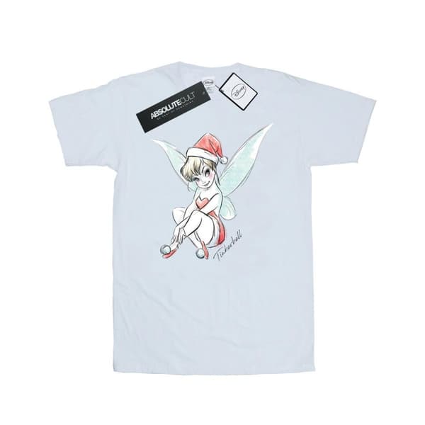Disney Mens Tinkerbell Christmas Fairy T-Shirt