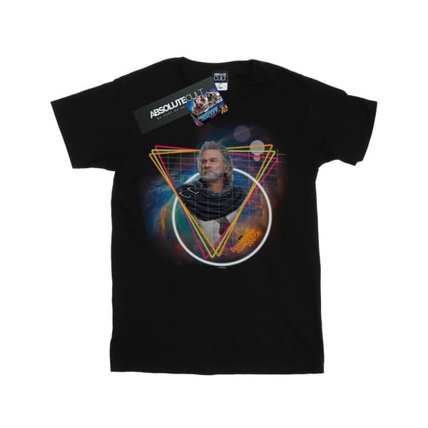 Marvel Mens Guardians Of The Galaxy Neon Ego T-Shirt Black 3XL