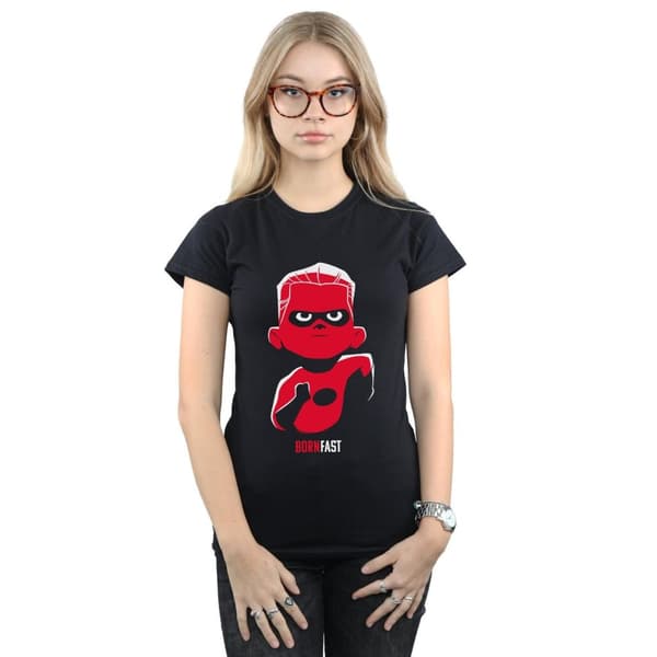 Disney Womens/Ladies Incredibles 2 Incredible Son Cotton T-Shirt