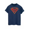 Miniatyrbild 1 av 3: DC Comics Dam/Tjej - Supergirl - Pojkvänströja i bomull med logotyp