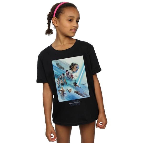 Star Wars: The Rise of Skywalker Girls Resistance Poster Cotton T-Shirt