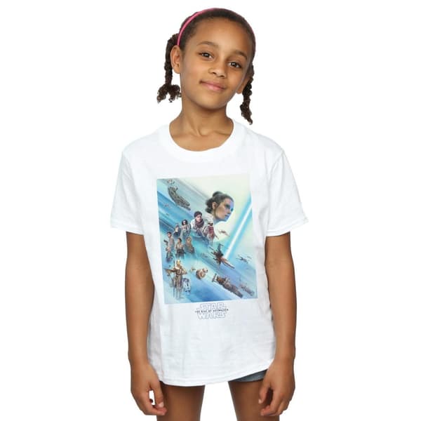 Star Wars: The Rise of Skywalker Girls Resistance Poster Cotton T-Shirt