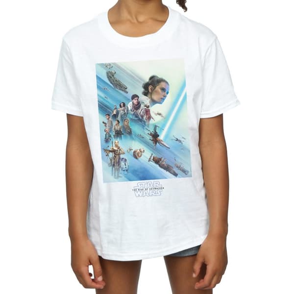 Star Wars: The Rise of Skywalker Girls Resistance Poster Cotton T-Shirt