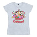 Miniatyrbild 1 av 4: Disney Dam/Tjej Musse Pigg och vänner jul t-shirt i bomull