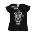 Miniatyrbillede 1 af 5: Marvel Womens/Ladies Captain America Circle Cotton T-Shirt