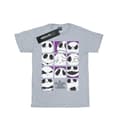 Miniatyrbilde 1 av 5: Disney Mens Nightmare Before Christmas Many Faces Of Jack Squares T-Shirt