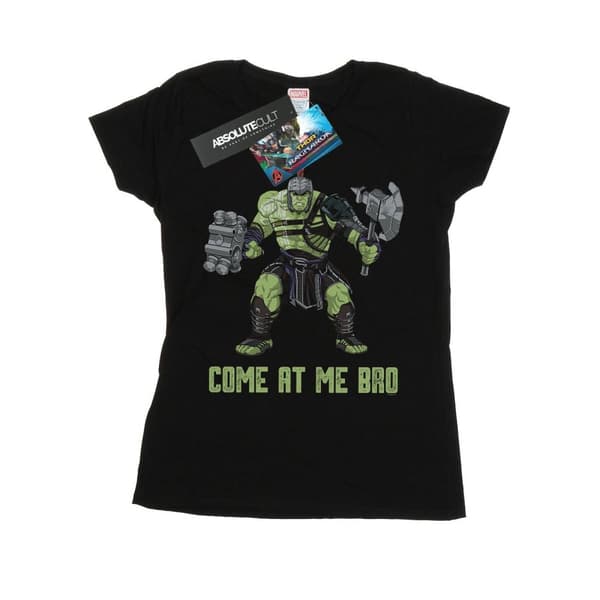 Marvel Dam/Tjej - Thor Ragnarok - Come At Me Bro - Bomulls-T-shirt Black XXL
