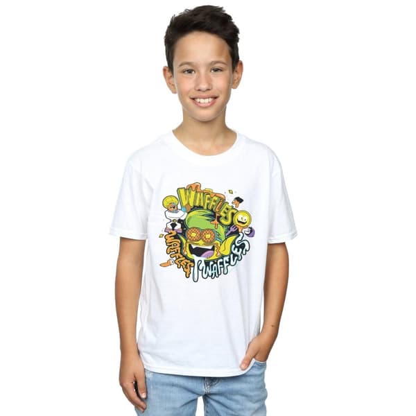 DC Comics Boys Teen Titans Go Waffle Mania T-Shirt