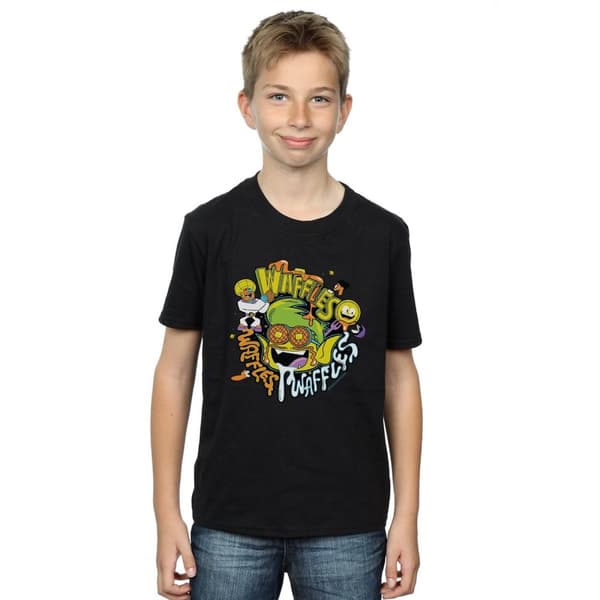 DC Comics Boys Teen Titans Go Waffle Mania T-Shirt