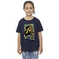 Miniatyrbild 2 av 3: Star Wars Vader Graffiti Pop Art T-shirt i bomull för flickor